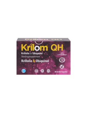 Produktbild von Krilom QH – Krillöl- & Ubiquinol-Nahrungsergänzungsmittel