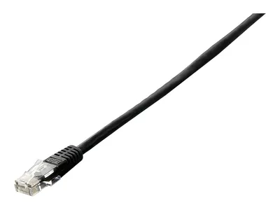 Produktbild von Equip Patchkabel Cat6 U/UTP 2xRJ45 0.25m schwarz Polybeutel