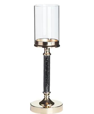 Produktbild von BELIANI Klassischer Kerzenständer Für Besonderes Flair Kerze Kerzen Deko Dekoration Gold Schwarz Elegant Glas