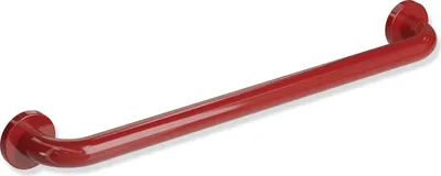Produktbild von HEWI Haltegriff 600mm, Stahlkern, rubinrot, 1 Stk.