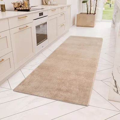 Obrázek produktu pro Carpetsale24 Pratelný Koberec s Krátkým Vlasem Protiskluzový a M?kký Moderní Jednobarevný Design do Obývacího Pokoje Ložnice, Velikost: 80x250 cm
