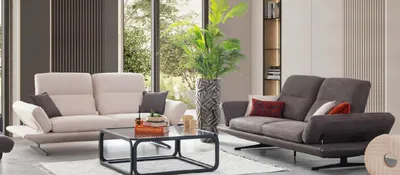 Produktbild von Wohnzimmer Design Set 3+3 Sitzer Couch Komplette Garnitur Couchen 2tlg Neu
