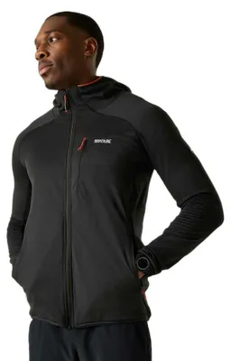 Produktbild von REGATTA Herren Kadley Midlayer RML311 Schwarz M