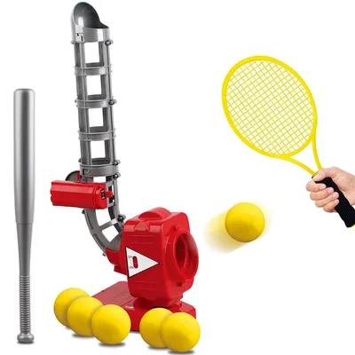 Produktbild von Kinder Baseball Werfer ,Automatischer, ergonomischer Baseball-Launcher für Outdoor-Sport und Training, ideal für Kinder zum Werfen und Spielen
