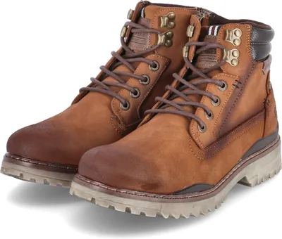 Produktbild von Dockers Herren Stiefeletten/ Schnürboots Braun Kunstleder - Used Look Größe: 46