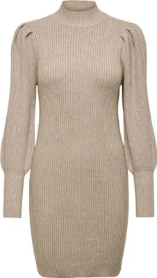 Produktbild von Beigefarbenes Pulloverkleid ONLY Katia - L