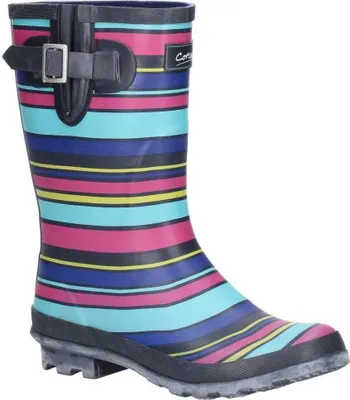 Produktbild von Cotswold Damen Paxford Gummistiefel FS6025 (36 EU) (Bunt/Streifen)