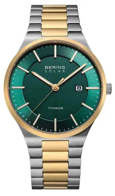 Produktbild von Bering Herren Uhr Armbanduhr Solar Titanium - 14439-718 Edelstahl
