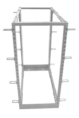 Produktbild von ALLNET Netzwerkschrank 19" 32HE B515/T575-1010mm Lichtgrau SW4POST-Serie