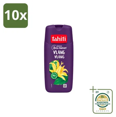 Produktbild von 10 x Tahiti Ylang Ylang Duschgel - 315 ml - Vorratspackung - 10 Stücke