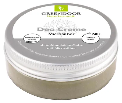 Produktbild von GREENDOOR Deo Creme Microsilber