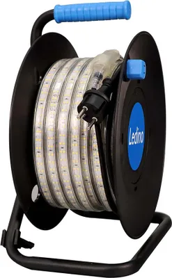 Produktbild von Ledino Wickede 25WW LED Streifen 300W 32500lm 180LED/m 25m IP65 Kabeltrommel 2700K