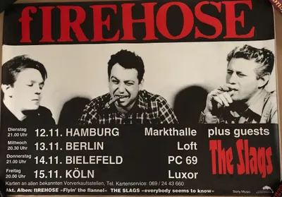 Produktbild von Firehorse - Gastauftritt: The Slags - Plakat - 59x84 cm