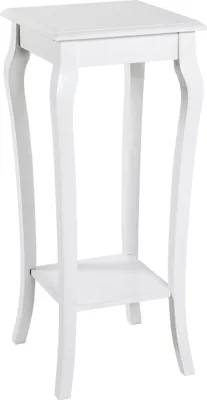 Produktbild von HAKU Beistelltisch Konsole weiß - MDF, B/H/T: 30x71x30 cm