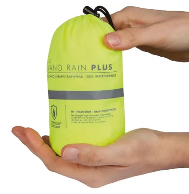 Immagine prodotto di TUCANO URBANO Nano Rain Jacket Plus Nero Super Compact taglia XXXXXL