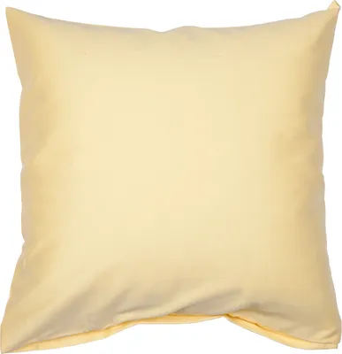 Produktbild von Traumschloss Mako-Satin Kissenbezug 40 x 40 cm gelb 100% Mako-Baumwolle, mit Reißverschluss