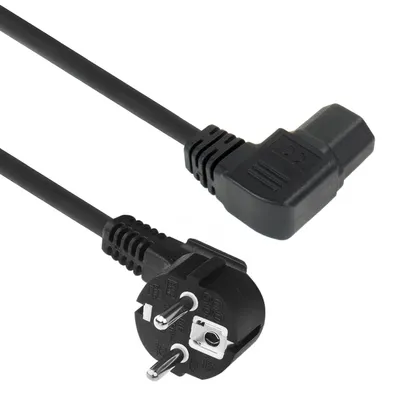 Immagine prodotto di ACT AK5346, 1 m, CEE7/7, IEC C15, H05RN-F, 250 V, 10 A