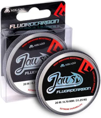 Produktbild von Mikado Jaws Flurocarbon 20 M Schwarz 0.600 mm Schwarz 0.600 mm