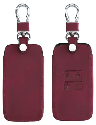 Produktbild von kwmobile Schlüsselhülle für Renault 4-Tasten Smartkey Autoschlüssel (nur Keyless Go) Hülle - Autoschlüssel Schlüssel Hülle - Schlüsselcover aus