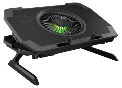 Zdjęcie produktu dla GENESIS Oxid 850 podkadka chodzca do laptop 43,9 cm (17.3") 2500 RPM Czarny