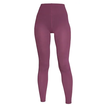 Produktbild von Damen Leggings Einfarbig Rot Anemone Größe 38-40