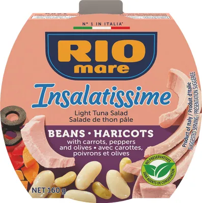 Produktbild von Insalatissime Fagioli e Tonno - mit Thunfisch und weißen Bohnen