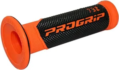Produktbild von PROGRIP Motorradgriffe 732OP-OR 22/25mm 125mm Gummi