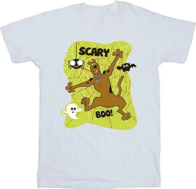 Obrázek produktu pro Scooby Doo - "Scary Boo!" Tričko pro dívky, bavlna BI56575 (128) (Bílá)