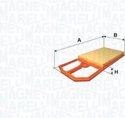 Produktbild von Luftfilter MAGNETI MARELLI 153071762468