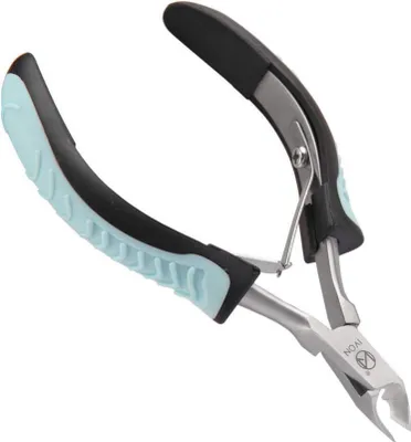 Image de Coupe-cuticules en acier inoxydable antidérapant pince à ongles ciseaux à ongles