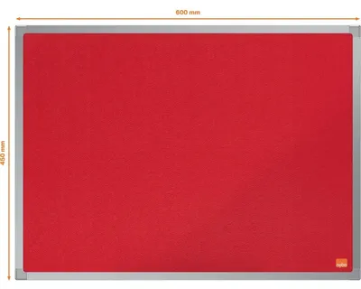Obrázok produktu pre Nobo 1915202, Červená, Hliník, Hliník, 595 mm, 438 mm, 14 mm