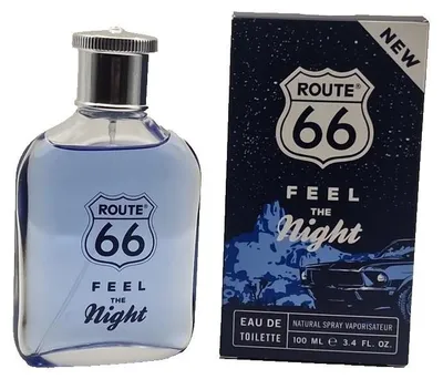 Produktbild von Route 66 Feel the Night for men Eau de Toilette Spray 100ml
