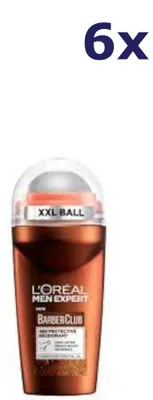 Produktbild von 6x L'Oréal Men Expert Deodorant Roll-on 50 ml Barber Club