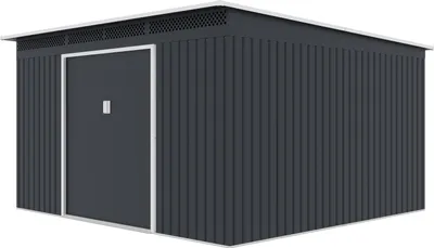 Produktbild von Metall-Gartenhaus Nürnberg mit Pultdach