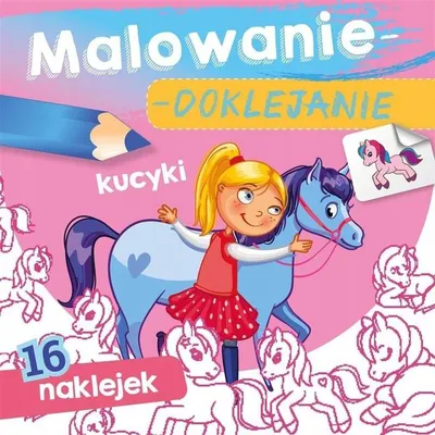 Immagine prodotto di Pony-Malbuchaufkleber bemalen und kleben