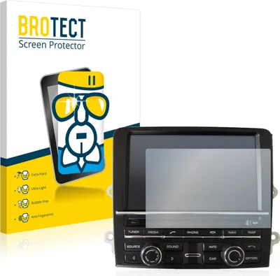 Produktbild von BROTECT Schutzglas für Porsche Carrera 991 2012 PCM 3.1 Schutzfolie Panzer Folie Glas Display Schutz klar