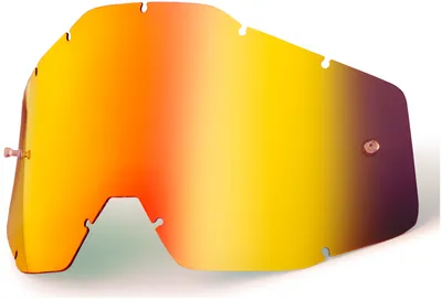 Obrázek produktu pro 100 Procent Wyprzedaż Szyba/Szybka Pojedyncza Do Gogli Racecraft 1 / Accuri 1 / Strata 1 Red Mirror Kolor Czerwone Lustro Z Anti Fog Stary Kod: 51002-003-02 Starszy