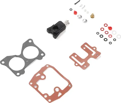 Image de kit de réparation de carburateur 26 pièces 439076 Kit de conversion de carburateur remplacement pour Johnson Evinrude 65-235 CV