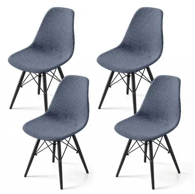 Image de Solidchoice - Ensemble de 4 housses de siège universelles, amovibles et lavables