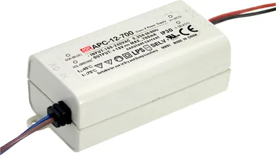 Produktbild von MEANWELL APC-12-350 - LED Schaltnetzteil ohne PFC - 12,6W 9-36V/350mA CC