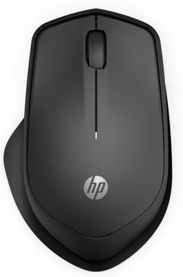 Productafbeelding van HP Draadloze muis 285 Silent, geschikt voor zowel rechtshandigen als linkshandigen, RF draadloos, 1200 DPI, zwart