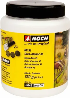 Produktbild von NOCH® Gras-Kleber XL, mit Spezialklebstoff für Modellbau, 750 g langanhaltende Beflockung