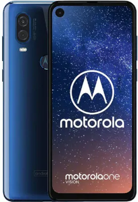 Produktbild von Motorola one vision, 16 cm (6.3"), 4 GB, 128 GB, 48 MP, Android 9.0, Blau