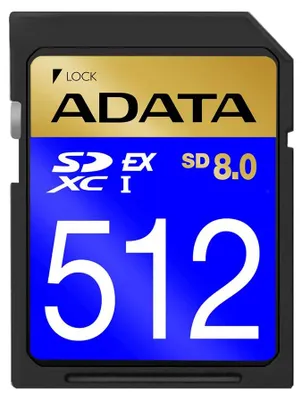 Productafbeelding van ADATA Premier Extreme SDXC SD8.0, zwart, SD Express UHS-I U3, Class 10 - SD-kaart met grote capaciteit (SDXC)