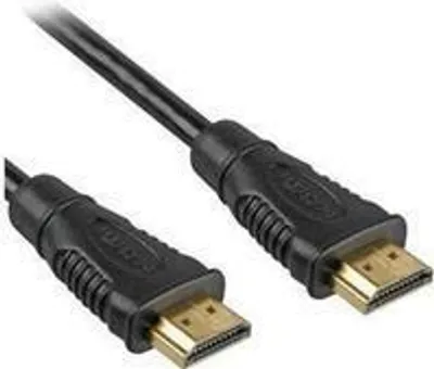 Produktbild von PremiumCord HDMI High Speed + Ethernet-Kabel, vergoldete Anschlüsse, 1 m (kphdme1)