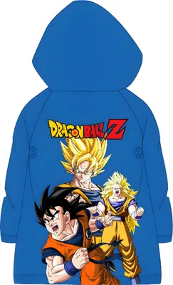 Obrázok produktu pre Chlapčenská pláštenka modrá veľkosť 134/140 - Dragon Ball