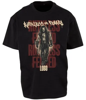 Produktbild von Supergirl T-Shirt Uni Lobo - Ruthless And Feared schwarz XXL