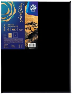 Obrázok produktu pre Čierny maliarsky podklad 30 x 40 cm Astra