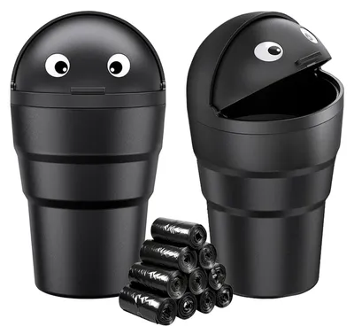 Obrázok produktu pre Auto odpadkový kôš s vrchnakom, vodotesný úložný box do auta, 1 ks