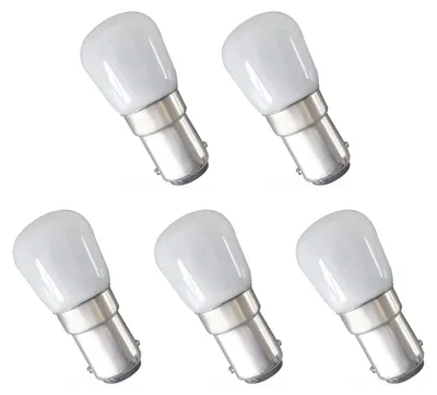 Productafbeelding van Spectrum LED Buislamp T25 BA15d Mat - 1.5W 150lm 4000K - Neutraalwit - Vervangt 16W - 5 stuks